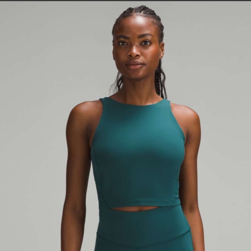 lululemon athletica High-Neck Tank Top - Teal